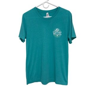 Koe Wetzel Graphic Concert T-Shirt Medium Teal